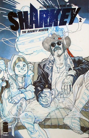 [Sharkey the Bounty Hunter #2 (Cover B - Simone Bianchi B&W)]