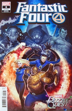[Fantastic Four (series 6) No. 8 (variant Marvel Puzzle Quest cover - Yongho Cho)]