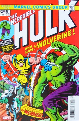 [Incredible Hulk Vol. 1, No. 181 Facsimile Edition (1st printing)]