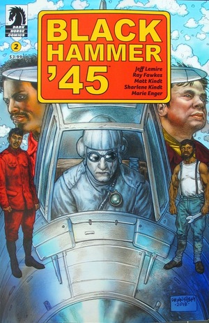 [Black Hammer '45 #2 (variant cover - Glenn Fabry)]