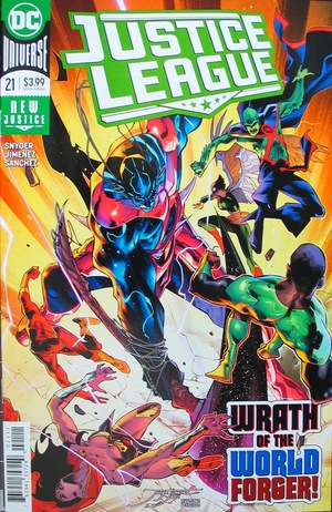 [Justice League (series 4) 21 (standard cover - Jorge Jimenez)]