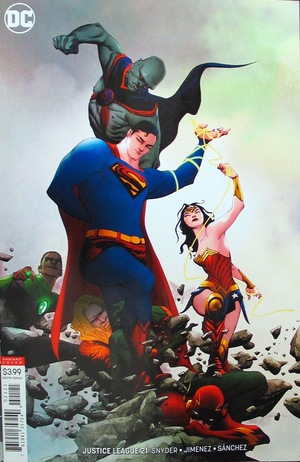 [Justice League (series 4) 21 (variant cover - Jae Lee)]