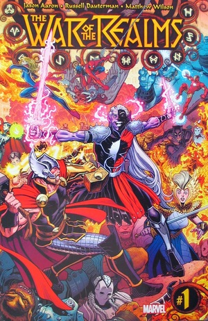 [War of the Realms No. 1 (1st printing, standard wraparound cover - Arthur Adams)]