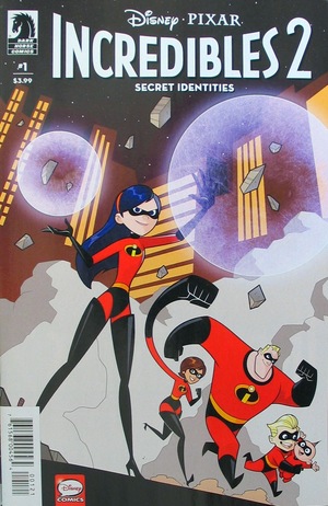 [Incredibles 2: Secret Identities #1 (variant cover -  Kawaii Creative Studio)]