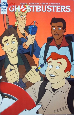 [Ghostbusters 35th Anniversary: The Real Ghostbusters One-Shot (retailer incentive cover - Anthony Marques)]