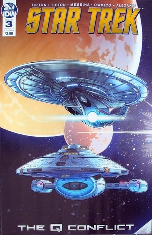 [Star Trek: The Q Conflict #3 (Cover A - David Messina)]