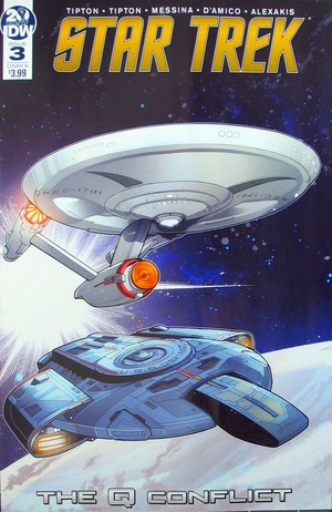 [Star Trek: The Q Conflict #3 (Cover B - David Messina)]