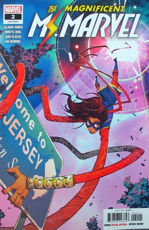 [Magnificent Ms. Marvel No. 2 (standard cover - Eduard Petrovich)]