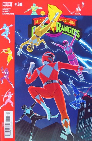 [Mighty Morphin Power Rangers #38 (variant Vintage cover - Jordan Gibson)]