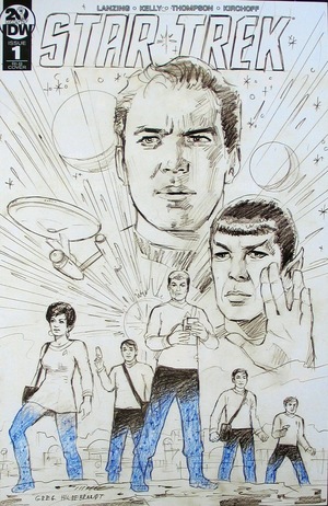 [Star Trek: Year Five #1 (Retailer Incentive Cover B - Greg Hildebrandt sketch)]