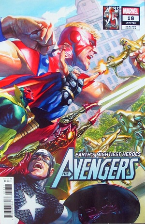[Avengers (series 7) No. 18 (variant Marvels 25th Anniversary cover - Alex Ross)]
