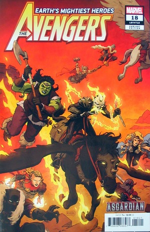 [Avengers (series 7) No. 18 (variant Asgardian cover - Paolo Rivera)]