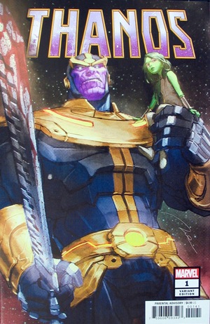 [Thanos (series 3) No. 1 (1st printing, variant cover - Gerald Parel)]
