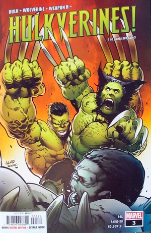 [Hulkverines No. 3 (standard cover - Greg Land)]