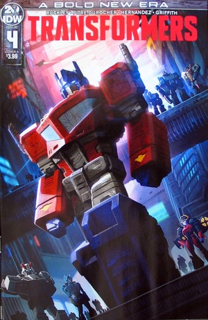[Transformers (series 3) #4 (1st printing, Cover A - Sara Pitre-Durocher)]
