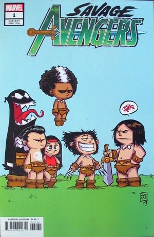 [Savage Avengers No. 1 (1st printing, variant cover - Skottie Young)]