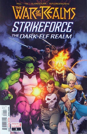[War of the Realms: Strikeforce - The Dark Elf Realm No. 1 (standard cover - Leinil Francis Yu)]