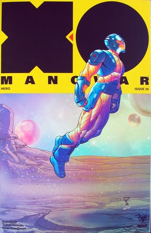 [X-O Manowar (series 4) #26 (Variant Interlocking Cover - Francis Portela)]