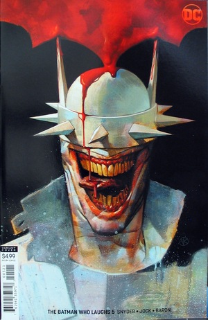 [Batman Who Laughs (series 2) 5 (variant cover - Viktor Kalvachev)]