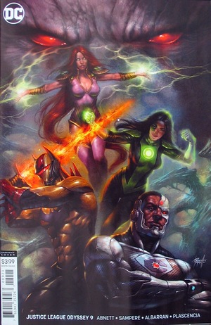 [Justice League Odyssey 9 (variant cover - Lucio Parrillo)]