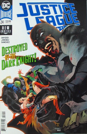 [Justice League (series 4) 24 (standard cover - Jorge Jimenez)]