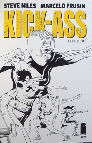 [Kick-Ass (series 2) #14 (Cover B - Marcelo Frusin B&W)]