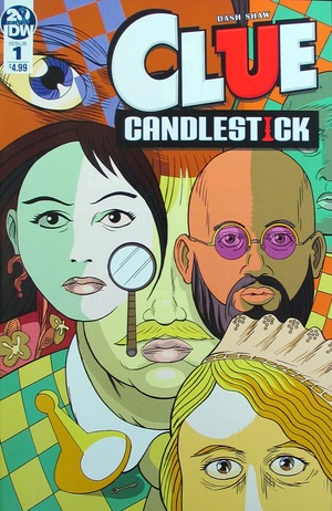 [Clue - Candlestick #1 (regular cover - Dash Shaw)]