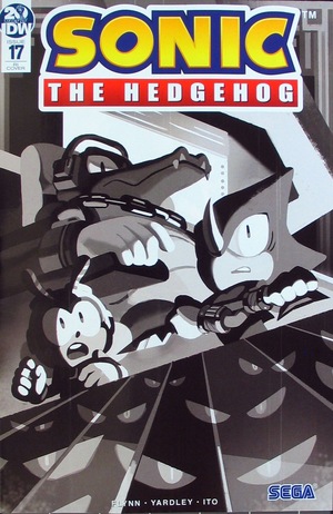 [Sonic the Hedgehog (series 2) #17 (Retailer Incentive Cover - Nathalie Fourdraine)]