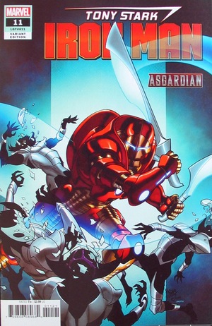 [Tony Stark: Iron Man No. 11 (variant Asgardian cover - Pasqual Ferry)]