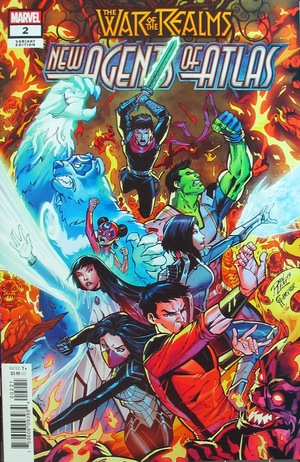[War of the Realms: New Agents of Atlas No. 2 (1st printing, variant cover - Ron Lim)]