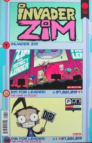 [Invader Zim #43 (regular cover - Warren Wucinich)]