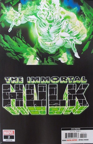 [Immortal Hulk No. 2 (5th printing, standard cover - Joe Bennett)]
