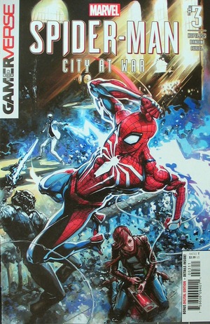 [Marvel's Spider-Man - City at War No. 3 (standard cover - Clayton Crain)]