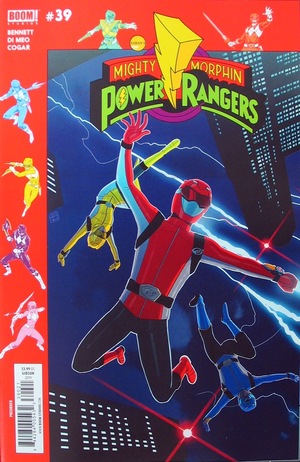 [Mighty Morphin Power Rangers #39 (variant Vintage cover - Jordan Gibson)]