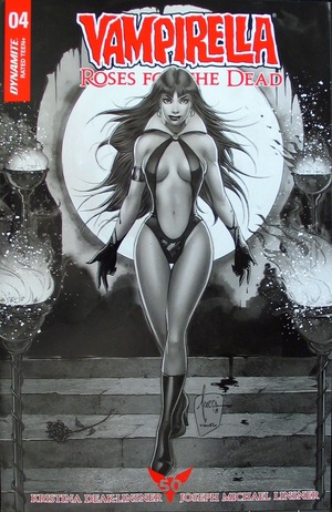 [Vampirella - Roses for the Dead #4 (Cover C - Billy Tucci B&W Incentive)]