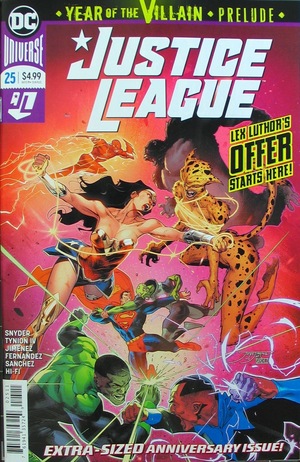 [Justice League (series 4) 25 (standard cover - Jorge Jimenez)]
