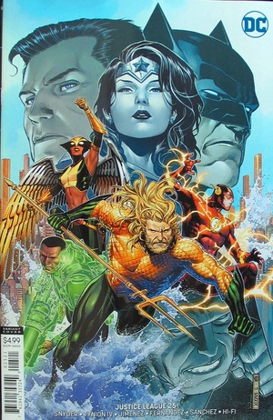 [Justice League (series 4) 25 (variant cover - Jim Cheung)]