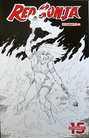 [Red Sonja (series 8) Issue #5 (Retailer Incentive B&W Cover - Amanda Conner)]