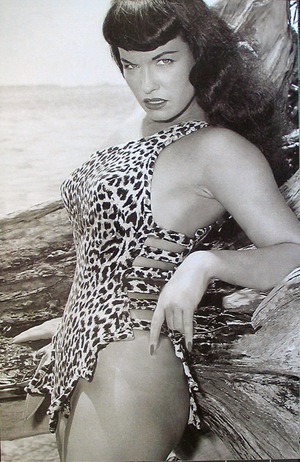 [Bettie Page - Unbound #1 (Cover F - photo virgin incentive)]