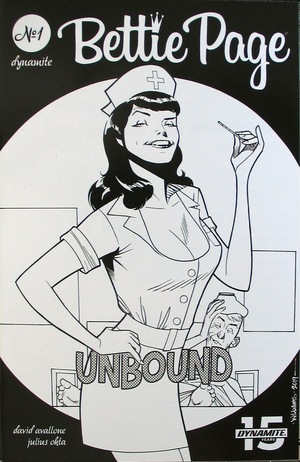 [Bettie Page - Unbound #1 (Cover G - David Williams B&W Incentive)]