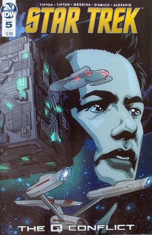 [Star Trek: The Q Conflict #5 (Cover B - David Messina right half)]