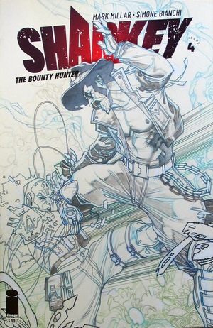 [Sharkey the Bounty Hunter #4 (Cover B - Simone Bianchi B&W)]
