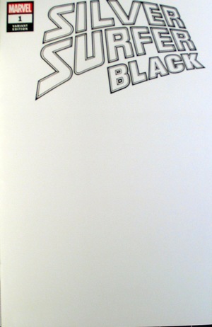 [Silver Surfer - Black No. 1 (1st printing, variant blank cover)]