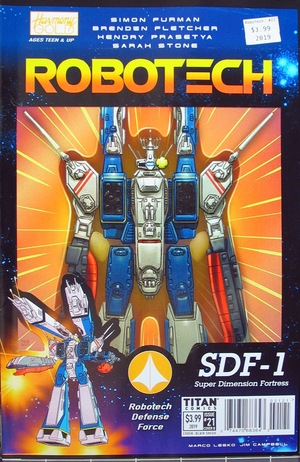[Robotech (series 3) #21 (Cover B - Blair Shedd)]