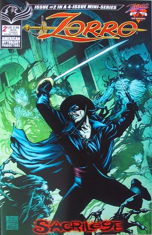 [Zorro - Sacrilege #2 (regular cover - Roy Allan Martinez)]