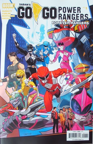 [Go Go Power Rangers - Forever Rangers #1 (regular cover - Dan Mora wraparound)]