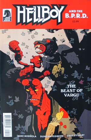[Hellboy and the BPRD - The Beast of Vargu (variant cover - Mike Mignola)]