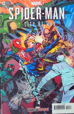 [Marvel's Spider-Man - City at War No. 4 (1st printing, variant cover - Eduard Petrovich)]