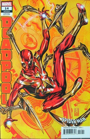 [Deadpool (series 6) No. 14 (variant Spider-Man cover - Mark Brooks)]