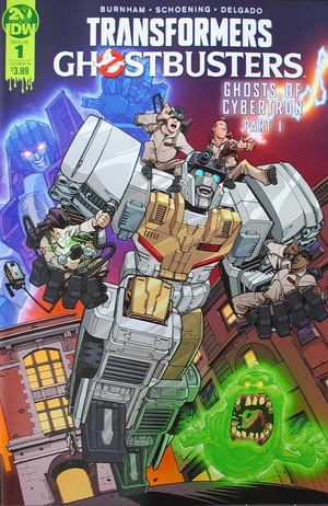 [Transformers / Ghostbusters #1 (Cover B - Nick Roche)]